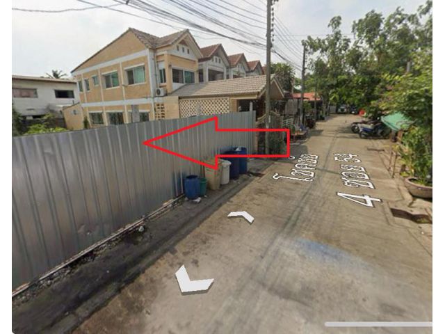 ขายที่ดินเปล่า ใกล้รถไฟฟ้าสายสีเหลือง สถานีโชคชัย 4 ซ.โชคชัย 4 ซอย 54 แยก 23 ขนาด 100 ตารางวา เหมาะสร้างทาวน์โฮม