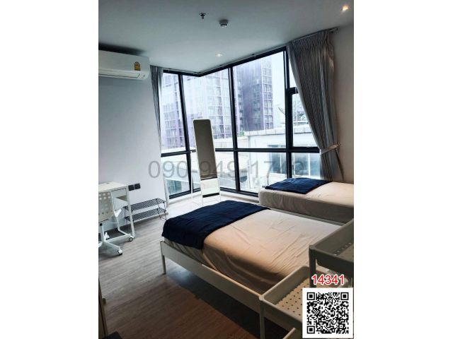เช่า คอนโด Rhythm Ekkamai ห้องใหญ่ ขนาด 2 ห้องนอน ใกล้ BTS เอกมัย