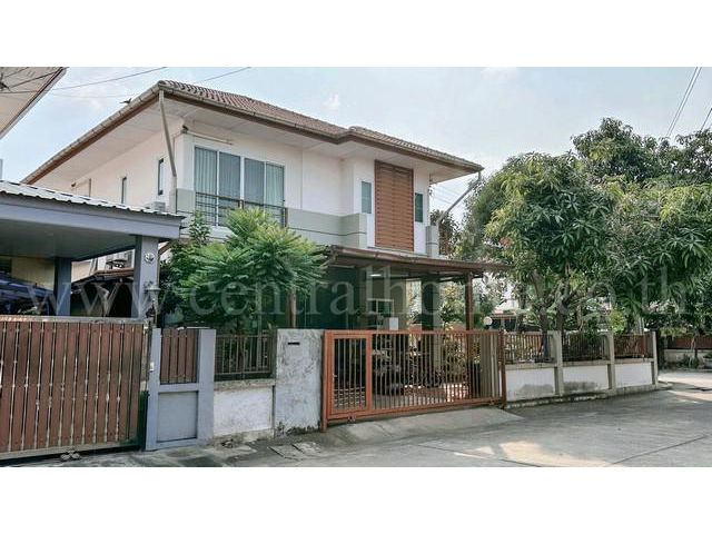 P1 บ้านเดี่ยว หมู่บ้าน โชคประชา เฟส 2 หลังมุม แปลงใหญ่ สภาพดี