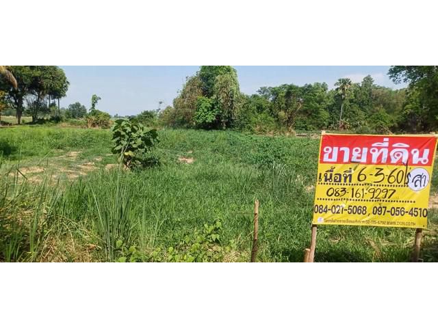 ขายที่ดินในชุมชน ราคาถูก  6-3-60 ไร่ บ้านคลองช้าง  วัดโบสถ์  พิษณ