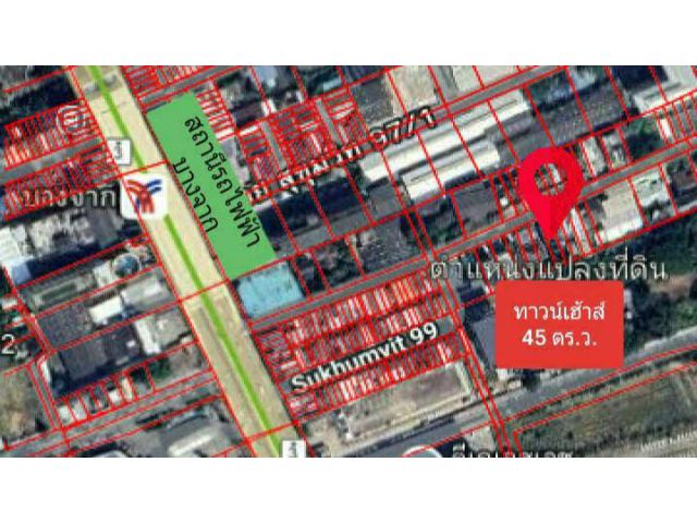 ขายบ้านทาวน์เฮ้าส์ 2 .5 ชั้น ทำเลสวย ห่างสถานีรถไฟฟ้า บางจาก 150 เมตร แขวงบางจาก เขตพระโขนง กรุงเทพๆ