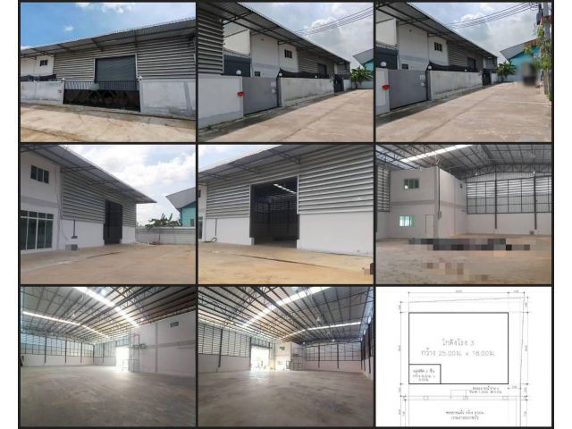 ขาย/ให้เช่า โรงงาน โกดัง  ออฟฟิศ2ชั้น ทำเลดี แถวนาดี