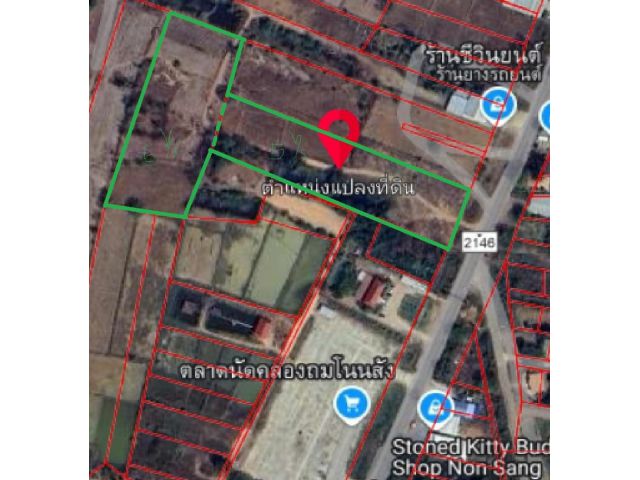 ขายที่ดินติดถนนใหญ่ โนนสัง-หนองบัวภู 11 ไร่