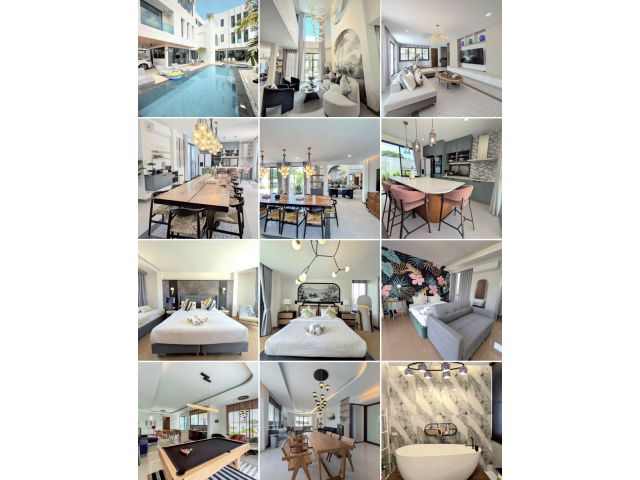 บ้านหรูสร้างใหม่ สไตล์โมเดิร์นลักชัวรี พร้อมสระว่ายน้ำส่วนตัว วิวภูเขาและริมน้ำ ใกล้ Central Festival เชียงใหม่