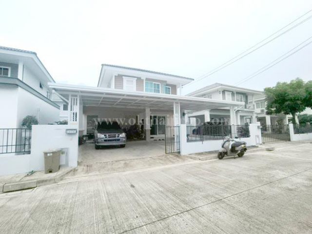 บ้านเดี่ยว หมู่บ้านพฤกษ์ลดา มหาชัย ถนนกิจมณี เมืองสมุทรสาคร