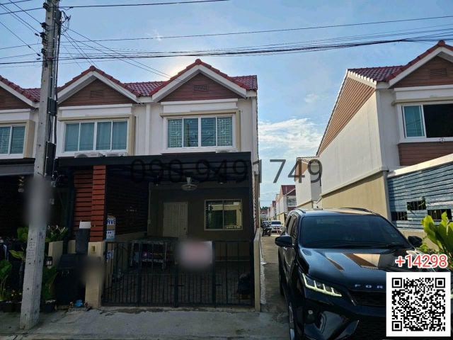 เช่า ทาวน์เฮ้าส 2 ชั้น  บ้านพิศาล สุวรรณภูมิ โครงการ 2/1 (บางโฉลง) ใกล้ เทสโก้ โลตัส บางพลี