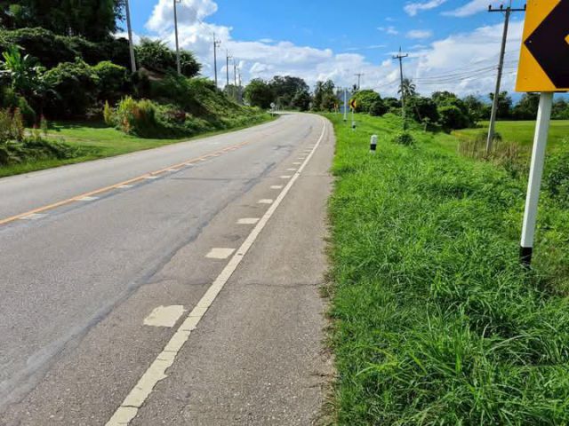 ขายที่นาแม่หอพระติดถนนหลักเชียงใหม่พร้าวโฉนดพร้อมโอน