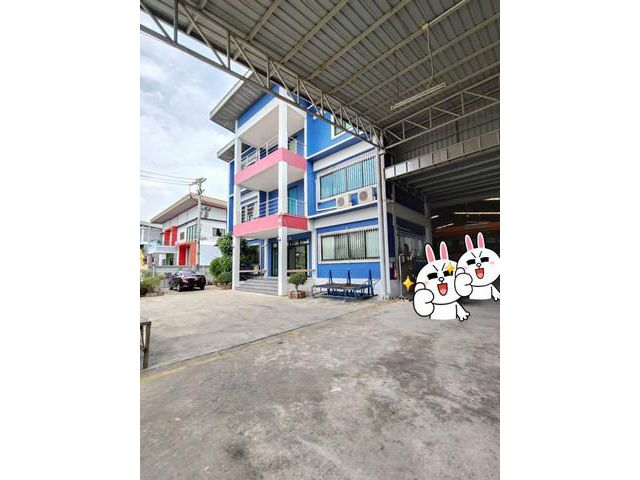 โรงงาน พร้อม โกดัง ออฟฟิศ3ชั้น บนพื้นที่เกือบ3ไร่