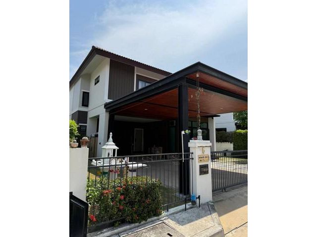 บ้านโครงการกาญจน์กนก วิลล์ 18  ต. สันผักหวาน  อ.  หางดง จ. เชียงใ