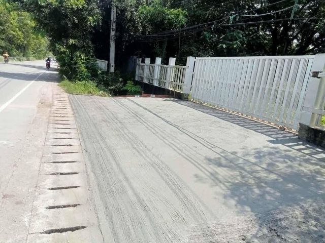 ขายที่ดินติดถนนบ้านถวายโฉนดพร้อมโอนราคาถูก