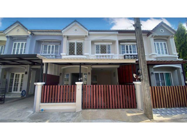 ขาย ทาวน์เฮ้าส์ 2 ชั้น ม.บุศรินทร์ 21.5 ตร.ว. บางบัวทอง นนทบุรี