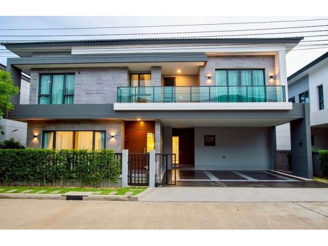 BH3591 ให้เช่าบ้านเดี่ยวหรู 2 ชั้นใหม่ โครงการ The City บางนา