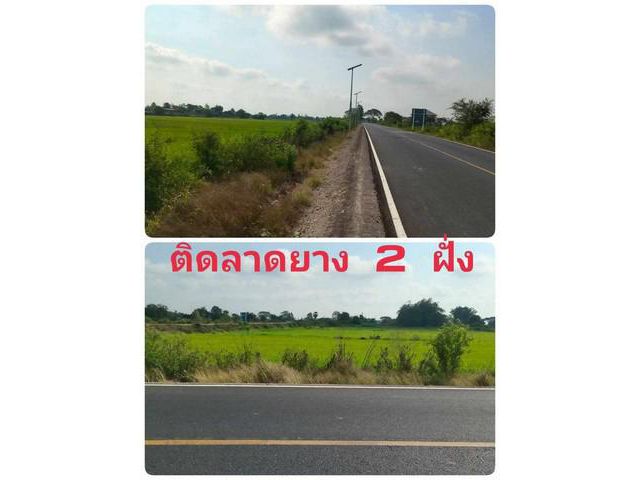 ขายที่ดินเปล่า หรือแบ่งแปลงขาย ใกล้มหาลัยสวนดุสิตสุพรรณบุรี