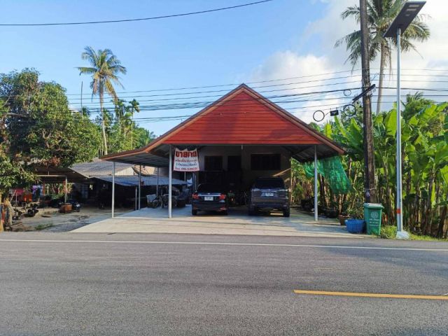 ขายถูกมาก!! บ้านพร้อมที่ดิน 123 ตร.ว. ติดถนน ทำเลดี อ.เมือง จ.ชุมพร ใกล้ใจกลางเมืองชุมพรเพียง 5 กม.