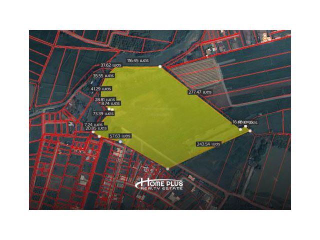 ที่ดินพร้อมบ้านเดี่ยวชั้นเดียวใกล้ท่าอากาศยานแม่ฟ้าหลวงเชียงราย เนื้อที่ 42 ไร่ 2 งาน