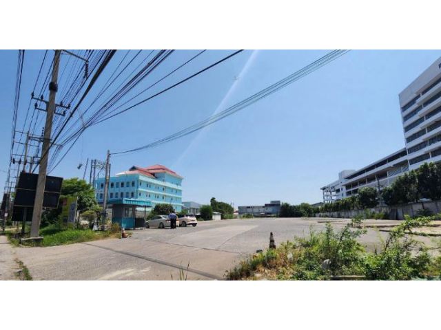 PK850ให้เช่าที่ดิน 6 ไร่ ติด ถนนบางนา-ตราด กม.13 หน้ากว้างประมาณ 62 เมตร ลึก 180 เมตร
