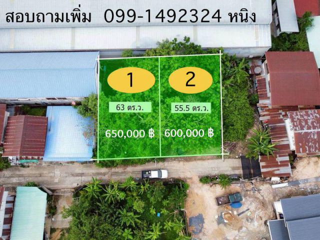 ขายที่ดินสร้างบ้านในตัวเมืองยโสธร