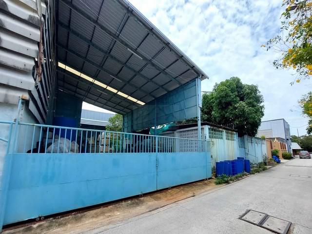 ขายที่ดินพร้อมโกดัง+บ้านพัก 368 ตรว. เทพารักษ์ กม.8 พร้อมใบ รง.4