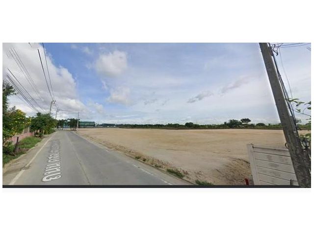 ขายที่ดิน ถนนบางนา ตราด กม23 ผังสีม่วง เหมาะสำหรับสร้างโรงงาน อุตสาหกรรมหนัก และโกดังคลังสินค้า