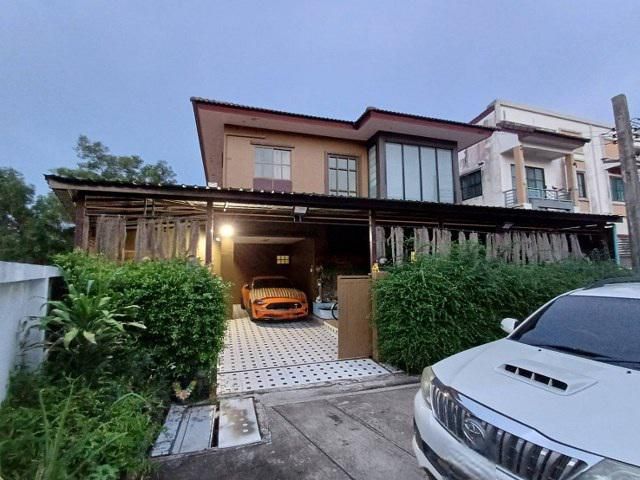 ขายขาดทุน บ้านเดี่ยว 2 ชั้นเนื้อที่ 55 ตร.ว.  เต็มสิริ พลัส มีนบุรี - สุวรรณภูมิ ต่ำกว่าราคาประเมิณมาก ถนนมิตรไมตรี