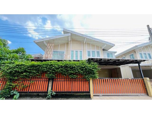 บ้านเดี่ยว พฤกษาปูริ ชานบัว บางนา กม.5 แถมฟรี บ้านน็อคดาวน์
