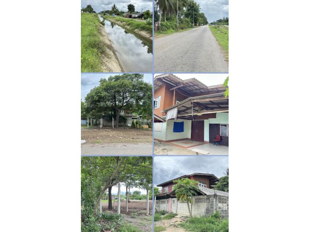บ้านติดคลองพร้อที่ดิน