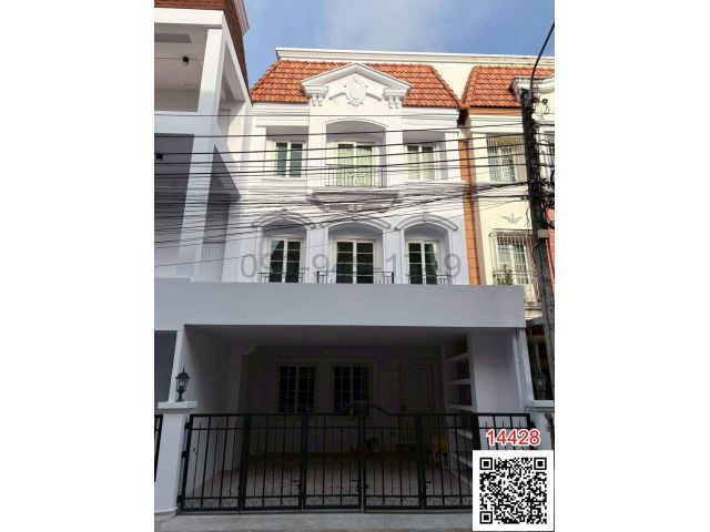 เช่า ทาวน์โฮม หมู่บ้าน Urban Sathorn (Bolero zone) ติดถนนใหญ่ ราชพฤกษ์ ไกล้รถไฟฟ้า BTS บางหว้า