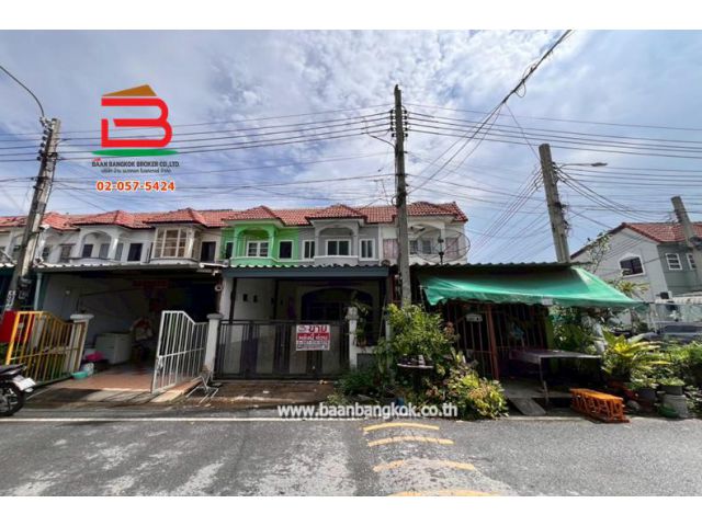 ทาวน์เฮาส์ เอเชียโฮมทาวน์ 1-3 เนื้อที่ 18 ตรว. ถนนบางกรวย-ไทรน้อย อ.ไทรน้อย จ.นนทบุรี