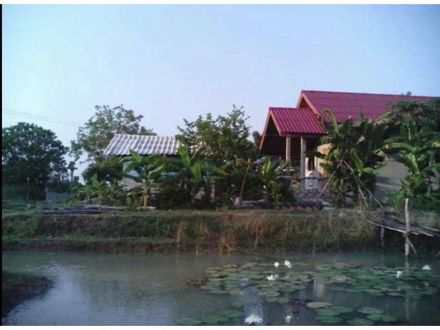 ขายบ้านสวนเหมาะอยู่อาศัย มีบ้านเล็ก 3 หลัง