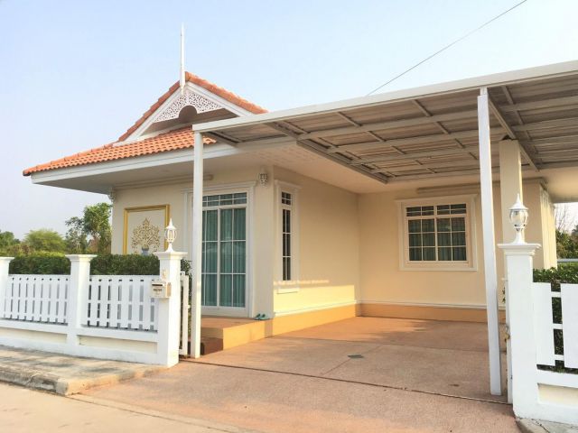 H434-ขายบ้านเดี่ยวชั้นเดียว 114 ตรว.(ม.วิลล่าลานนา)  ต.บวกค้าง อ.สันกำแพง จ.เชียงใหม่