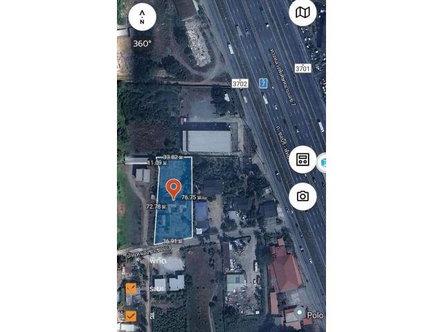 ด่วนที่ดินบางพระใกล้ถนนมอเตอร์เวย์ 1-2-66ไร่ เหมา 8ล้าน ต.บางพระ อ.ศรีราชา จ.ชลบุรี ที่ดินห่างถนนมอเตอร์เวย์150m