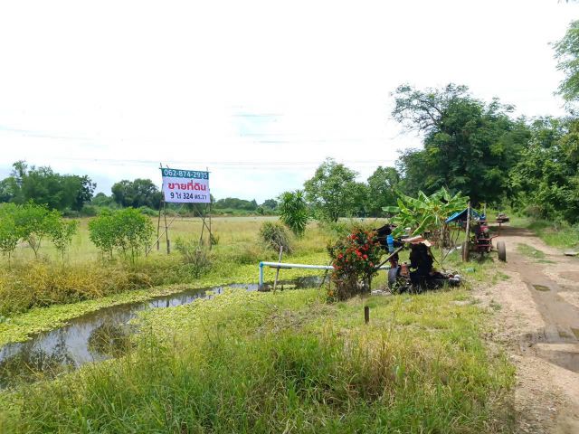 ที่ดินสวย คลอง13 ลำลูกกา 9 ไร่ 324 งาน ห่างโครงการเรนด์ วูด ปาร์ค เพียง 15 นาที