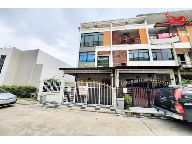 ขายและให้เช่าทาวน์โฮม 3 ชั้น ซิกเนเจอร์ กัลปพฤกษ์ ใกล้คลับเฮ้าส์ ถนนกาญจนาภิเษก