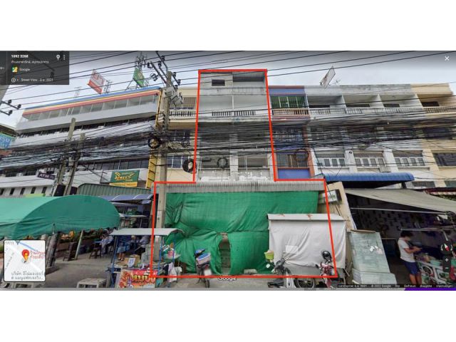 ขายอาคารพาณิชย์ 5 คูหา ตีทะลุ รีโนเวทเรียบร้อย ติด ถ.เทพารักษ์ ทำเลดีใกล้ MRT สถานีทิพวัล สมุทรปราการ