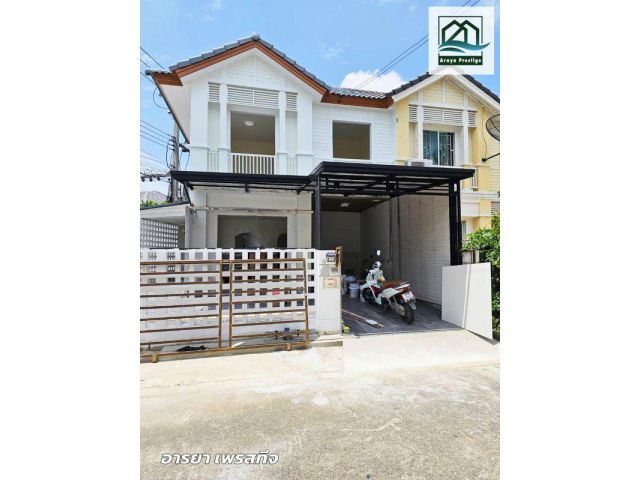 พฤกษาวิลล์41 บางกะดี่-ติวานนท์ หลังมุม รีโนเวทพร้อมเข้าอยู่