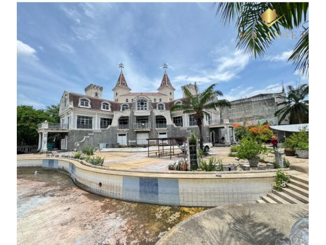 ขายที่ดินถมแล้ว พร้อมสิ่งปลูกสร้าง 6-1-60.7 ไร่ หมู่บ้านมหาชัยเมืองใหม่ ติดถนนพระราม2 จ.สมุทรสาคร