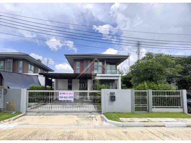 บ้านเดี่ยว 2 ชั้น โครงการ สราญสิริ ชัยพฤกษ์ - แจ้งวัฒนะ หลังมุม