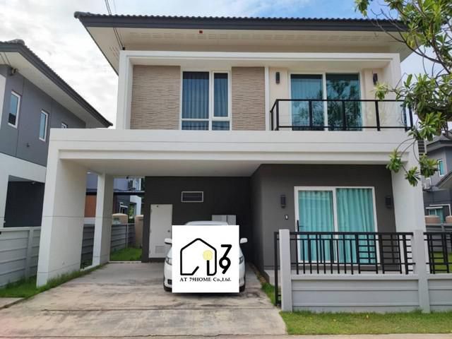 ให้เช่าบ้านเดี่ยว2ชั้น ใกล้รพ.กรุงเทพระยอง พร้อมเฟอร์นิเจอร์ครบ