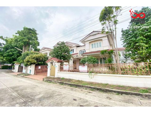 ขายบ้านเดี่ยว 2 ชั้น 95.8 ตร.วา โครงการมัณฑนา พระยาสุเรนทร์  ใกล้แฟชั่นไอส์แลนด์ – รถไฟฟ้าสายสีชมพู