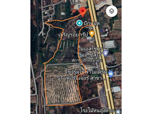 ขายที่หนองคาย ทำเลดีฮวงจุ้ยเด่น หน้าติดถนน หลังติดทางรถไฟความเร็วสูงเชื่อมประเทศลาว-จีน