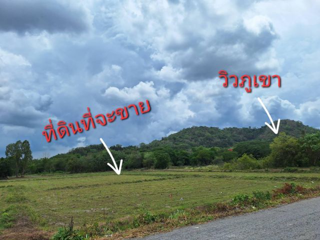 ขายที่ดิน 3ไร่2งาน12ตร.ว ขายไร่ละ 490,000 บาท เห็นวิวเขาชัดเจน