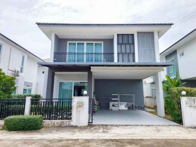 ขายบ้านเดี่ยว THE BEST ลำลูกกาคลอง 6 ติดถนน บ้านสภาพใหม่ ตกแต่งสวยพร้อมเข้าอยู่