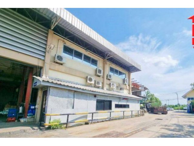 ขายที่ดิน โรงงาน พร้อมอาคาร ติดถนนบางเสาธง สมุทรปราการ พื้นที่สีม่วง รง.4 บางนา กม.23 เนื้อที่ 15-0-60 ไร่