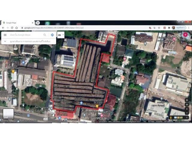 ขายที่ดิน 7 ไร่ ราคา 70 ล้าน ตั้งอยู่ในตัวเมืองจ.ปทุมธานี ราคาถูก