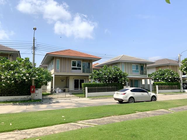 ม.เอแบค 1.4 กม. บ้านเดี่ยวสวนใหญ่ เช่า 51 ตรว.3นอน 168ตรม.บางเส