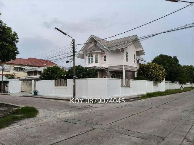 ขายบ้านเดี่ยวปุณณวิถี สุขุมวิท หมู่บ้านเมืองทอง 149 ตร.ว หลังมุม 4ห้องนอน พร้อมอยู่ ทำเลดี ใกล้BTS ออกวชิรธรรม อุดมสุข ศ