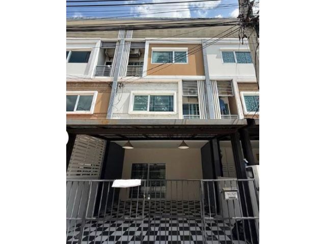 ให้เช่าบ้าน 3ชั้น ทาวน์โฮม วิลเลต ซิตี้ พัฒนาการ 38