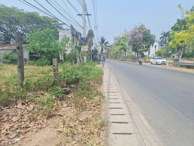 ขายที่ดินติดถนนคอนกรีตตำบลขุนคงหางดงค้าขายได้พร้อมโอนนิชา