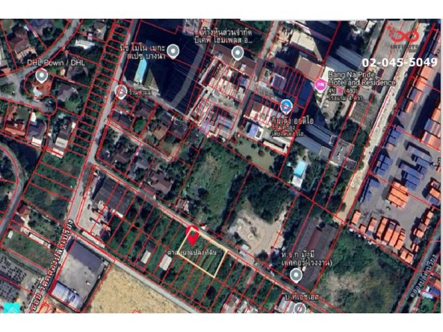 ขายที่ดิน 384 ตารางวา ทำเล New CBD บางนา-ตราด ใกล้ถนนใหญ่ เดินทางสะดวก