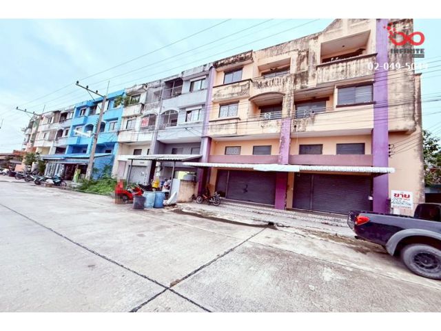 ขายอาคารพาณิชย์ 4 ชั้น หมู่บ้านสิทธิทรัพย์ ถนนลำลูกกา ปทุมธานี